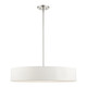 Livex Lighting - 46925-91 - Five Light Pendant - Venlo - Brushed Nickel