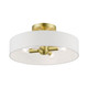 Venlo Four Light Semi-Flush Mount (46927-12)