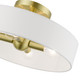 Venlo Four Light Semi-Flush Mount (46927-12)