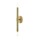 Livex Lighting - 46981-01 - Two Light Wall Sconce - Monaco - Antique Brass
