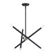 Livex Lighting - 47003-04 - Six Light Chandelier - Soho - Black