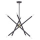 Livex Lighting - 47005-07 - Eight Light Chandelier - Soho - Bronze with Antique Brass