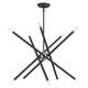 Livex Lighting - 47006-07 - Ten Light Chandelier - Soho - Bronze with Antique Brass