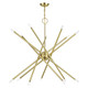 Livex Lighting - 47009-12 - 14 Light Foyer Chandelier - Soho - Satin Brass