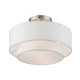 Meridian Two Light Semi-Flush Mount (47151-91)
