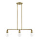 Lansdale Three Light Linear Chandelier (47163-01)