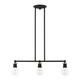 Lansdale Three Light Linear Chandelier (47163-04)