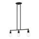 Lansdale Three Light Linear Chandelier (47163-04)