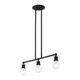 Lansdale Three Light Linear Chandelier (47163-04)