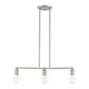 Lansdale Three Light Linear Chandelier (47163-91)