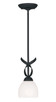 Livex Lighting - 4750-04 - One Light Mini Pendant - Brookside - Black