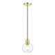 Downtown One Light Mini Pendant (48971-12)