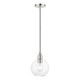 Livex Lighting - 48972-91 - One Light Pendant - Downtown - Brushed Nickel