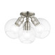 Downtown Three Light Semi-Flush Mount (48978-91)