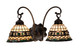 Meyda Tiffany - 18530 - Two Light Wall Sconce - Tiffany Roman - Mahogany Bronze