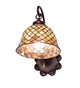 Tiffany Fishscale One Light Wall Sconce (18631) Tiffany Fishscale One Light Wall Sconce (18631)