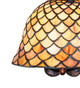 Tiffany Fishscale One Light Wall Sconce (18631)