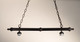 Meyda Tiffany - 18677 - Two Light Island Pendant - Reeded Column - Mahogany Bronze