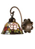 Meyda Tiffany - 18708 - One Light Wall Sconce - Tiffany Rosebush - Mahogany Bronze
