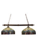 Meyda Tiffany - 18841 - Two Light Island Pendant - Tiffany Candice - Mahogany Bronze