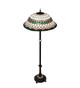 Tiffany Roman Three Light Floor Lamp (189107)