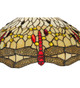Tiffany Hanginghead Dragonfly Three Light Pendant (19006)