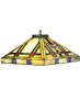 Meyda Tiffany - 19028 - Four Light Pendant - Prairie Wheat - Beige Green Lt Blue Burgundy