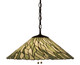 Meyda Tiffany - 19196 - Three Light Pendant - Willow - Mahogany Bronze