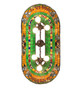 Pool Shark Six Light Oblong Pendant (19203)