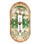 Pool Shark Six Light Oblong Pendant (19204)