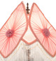 Fabric & Fringe One Light Accent Lamp (19226)