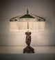Fabric & Fringe Table Lamp (19230)