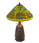 Tiffany Dragonfly Two Light Table Lamp (194127)