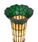 Stained Glass Pond Lily 7.5"Mini Lamp (20230)