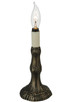 Meyda Tiffany - 21343 - One Light Table Base - Pompeii - Craftsman Brown
