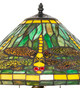 Tiffany Dragonfly Two Light Table Lamp (215818)