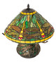 Tiffany Dragonfly Two Light Table Lamp (215818)