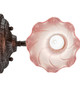 Pink One Light Wall Sconce (227736)