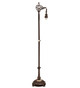 Meyda Tiffany - 22819 - One Light Floor Base Hardware - Lionfoot - Mahogany Bronze
