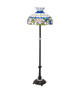 Meyda Tiffany - 228512 - Three Light Floor Lamp - Rose Vine - Mahogany Bronze