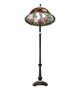 Tiffany Rosebush Three Light Floor Lamp (229110)