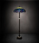 Tiffany Hanginghead Dragonfly Three Light Floor Lamp (229124)