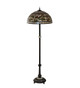 Tiffany Turning Leaf Three Light Floor Lamp (229125)