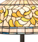 Tiffany Turning Leaf Three Light Floor Lamp (229125)