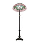 Tiffany Cabbage Rose Three Light Floor Lamp (229130) Tiffany Cabbage Rose Three Light Floor Lamp (229130)