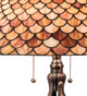 Fishscale Three Light Table Lamp (230385) Fishscale Three Light Table Lamp (230385)