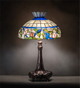 Rose Vine Three Light Table Lamp (230475)