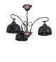 Tiffany Candice Three Light Chandelier (231065)