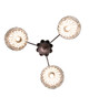 Tiffany Candice Three Light Chandelier (231065)