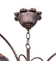 Tiffany Candice Three Light Chandelier (231065)